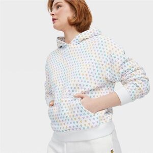 Roller Rabbit x Target Disco Heart Wave Hoodie. XS.